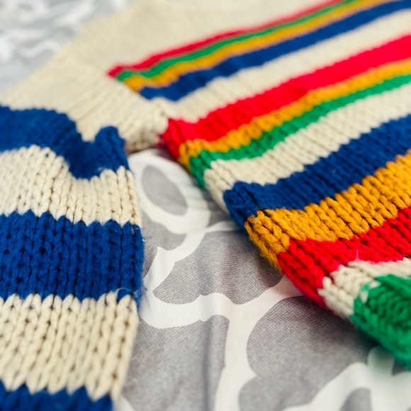 Knit multi color sweater - Picture 4 of 5